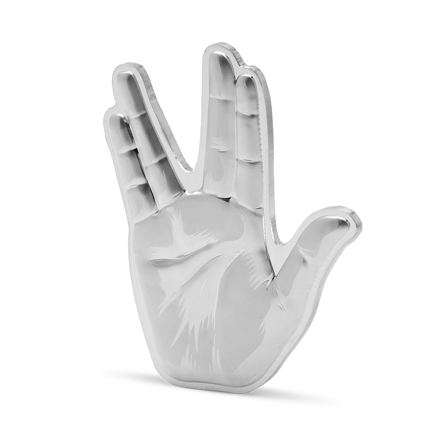 2025 $2 Star Trek: The Vulcan Salute - Pure Silver Coin