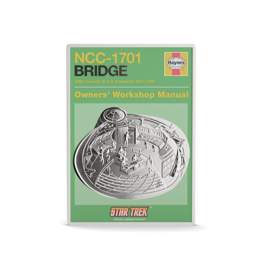 2025 $2 Star Trek: U.S.S. Enterprise NCC 1701 Bridge Owner Manual - Pure Silver Coin