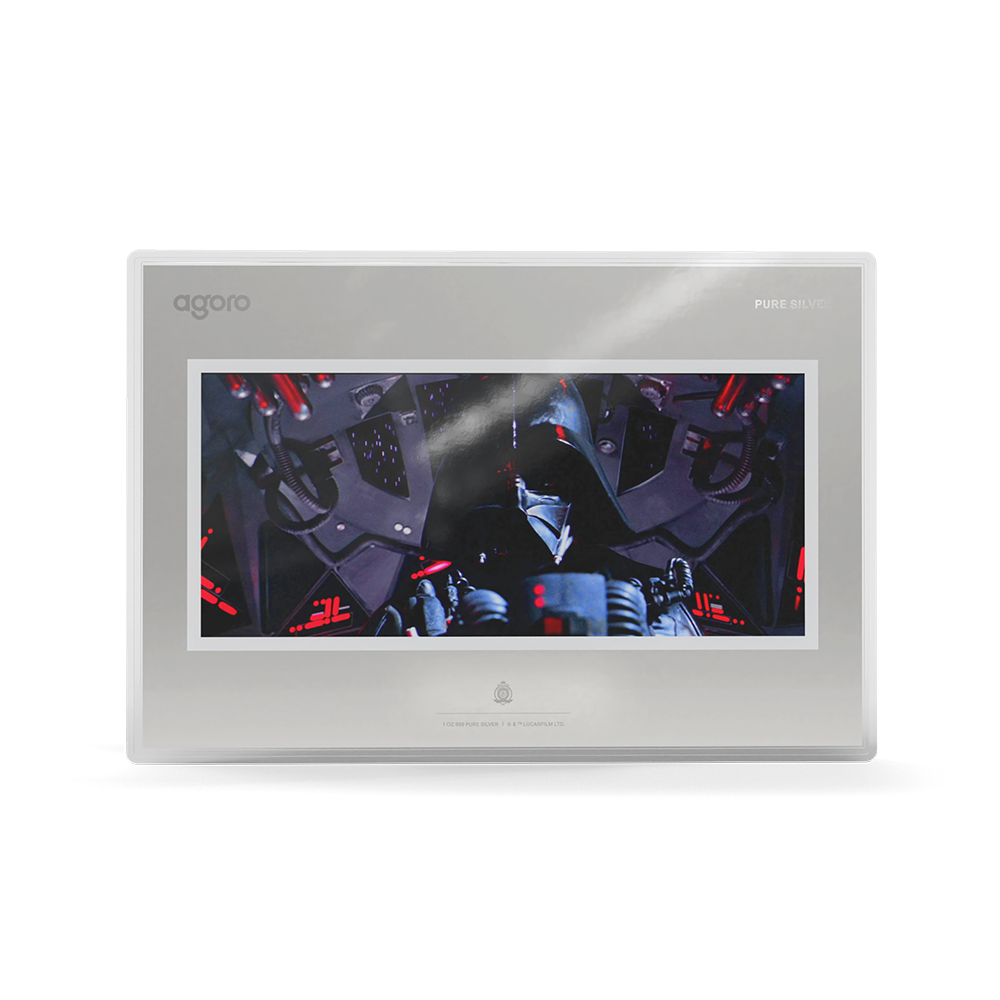 2026 $2 Star Wars Darth Vader: Trench Run - Pure Silver Foil