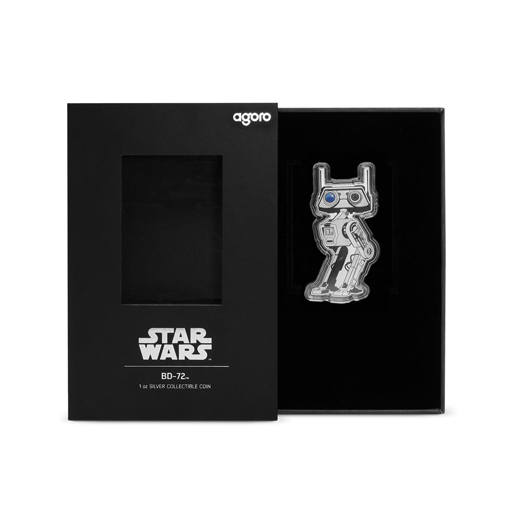 2025 $2 Star Wars™ Droid Series: BD-72 - Pure Silver Coin