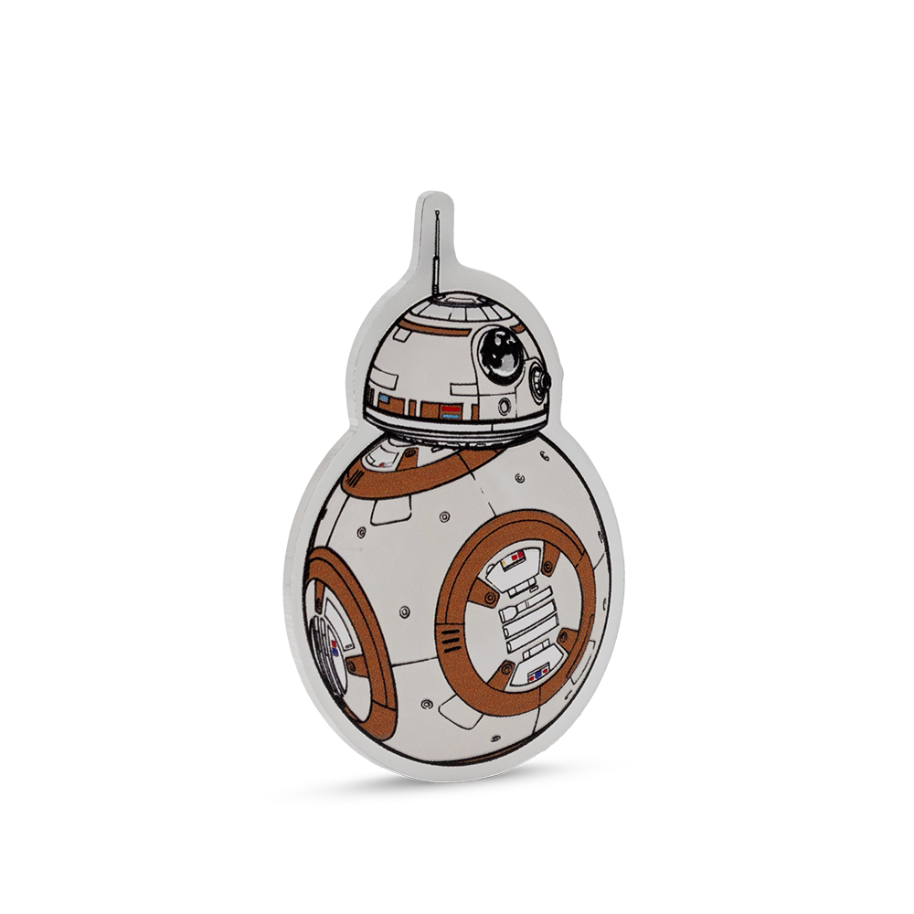 2025 $2 Star Wars™ Droid Series: BB-8 - Pure Silver Coin