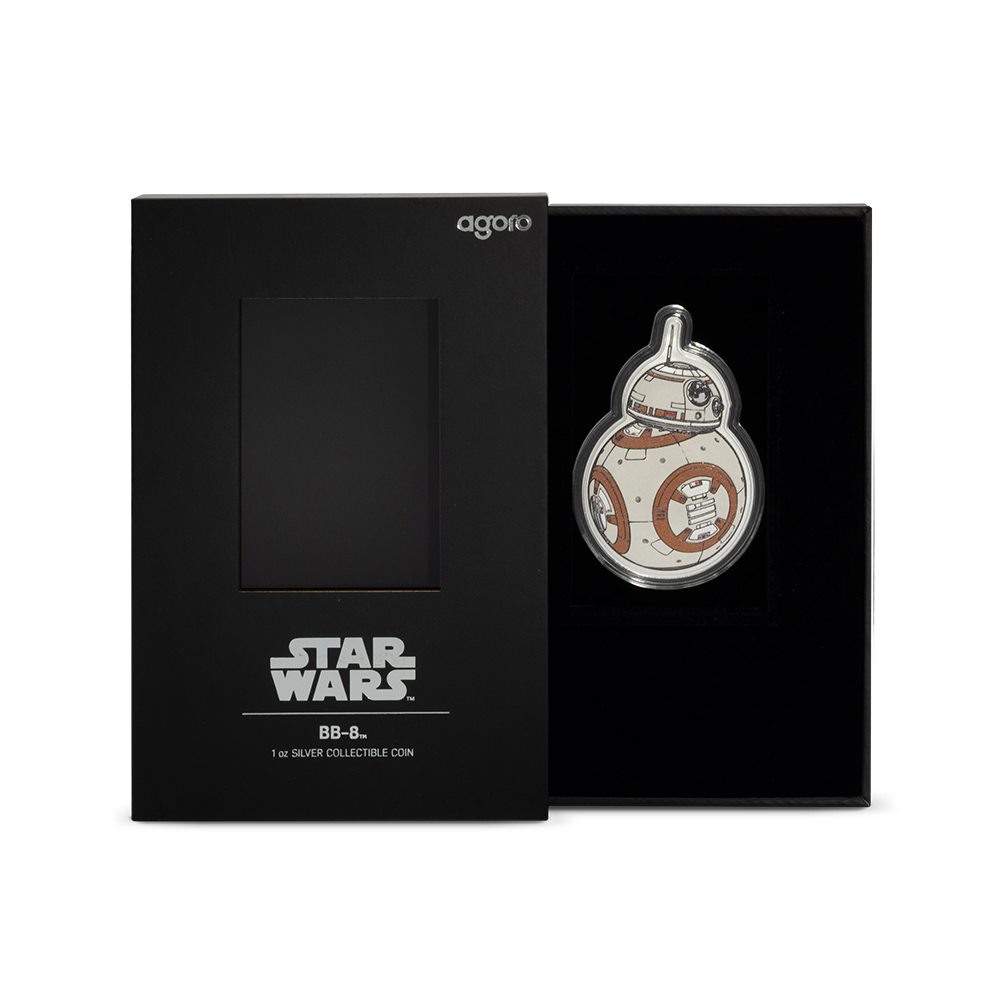 2025 $2 Star Wars™ Droid Series: BB-8 - Pure Silver Coin