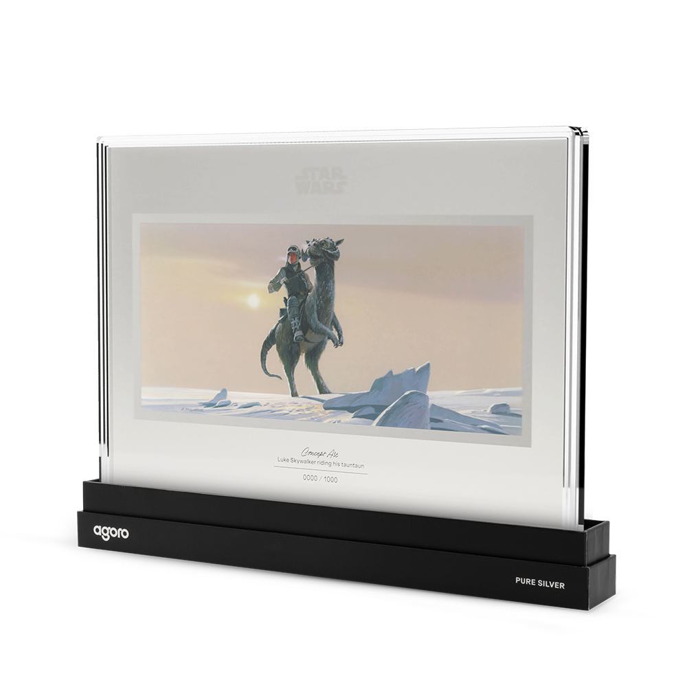 2026 $2 Star Wars™: Luke Skywalker Riding His Tauntaun - Pure Silver Foil