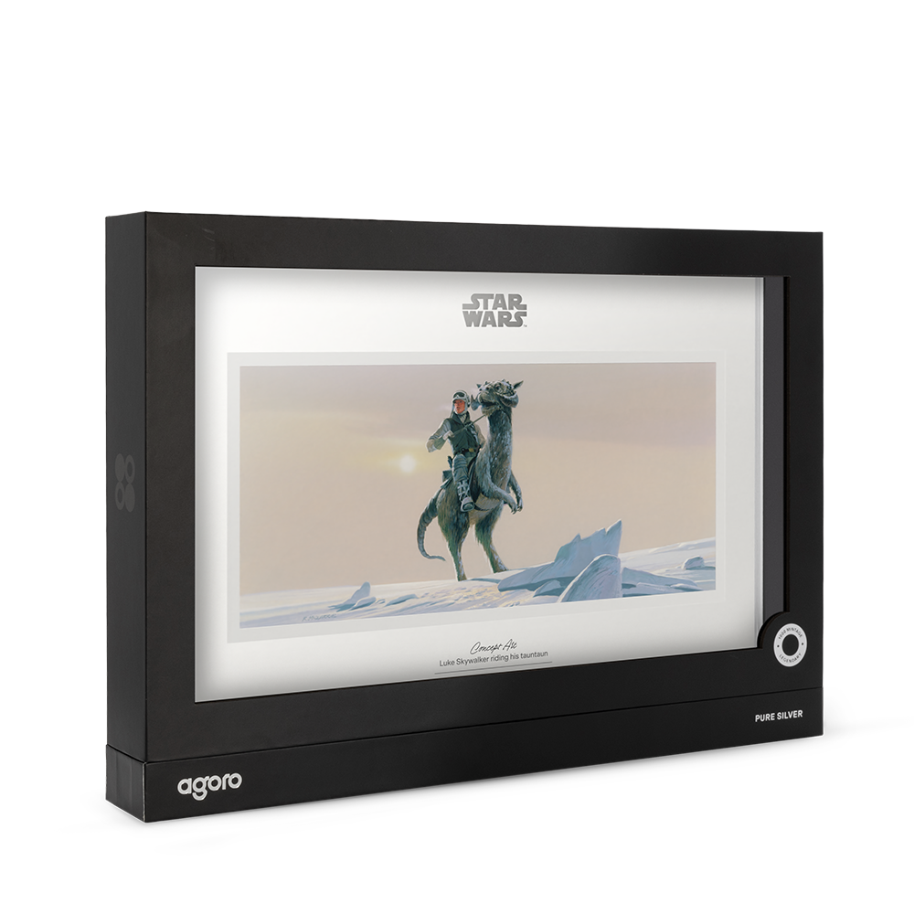 2026 $2 Star Wars™: Luke Skywalker Riding His Tauntaun - Pure Silver Foil