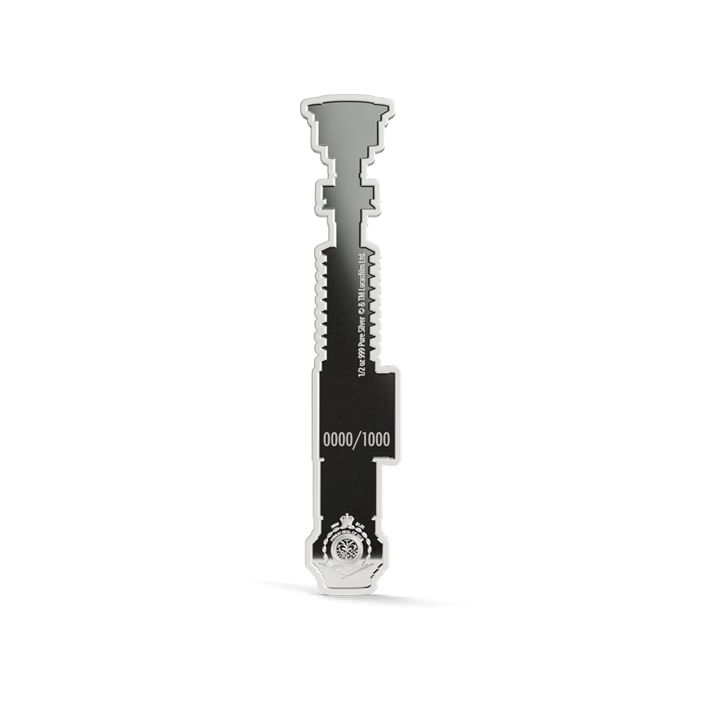 2026 $2 Star Wars Lightsaber Radiance Collection: Obi Wan Kenobi - Pure Silver Foil and Coin