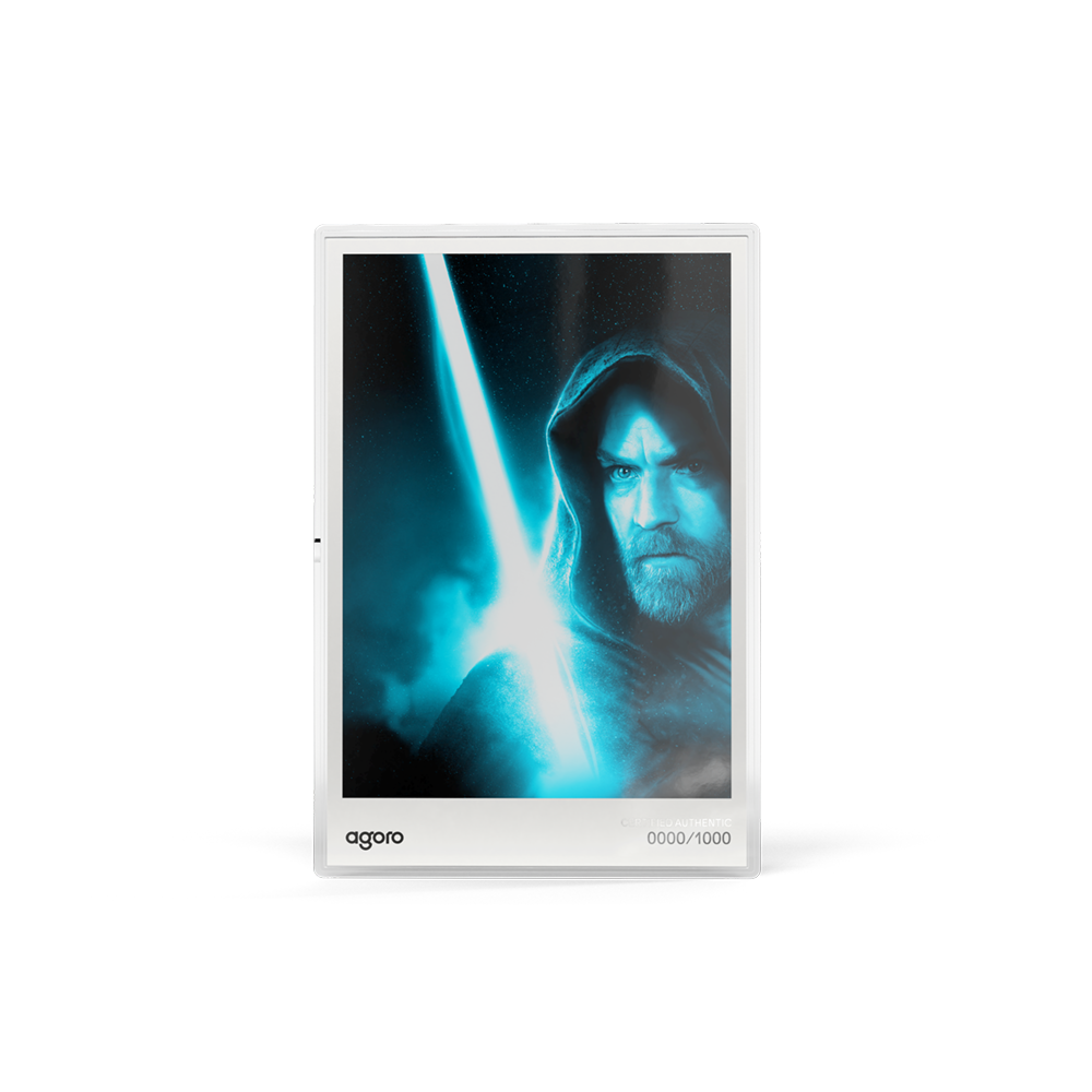 2026 $2 Star Wars Lightsaber Radiance Collection: Obi Wan Kenobi - Pure Silver Foil and Coin