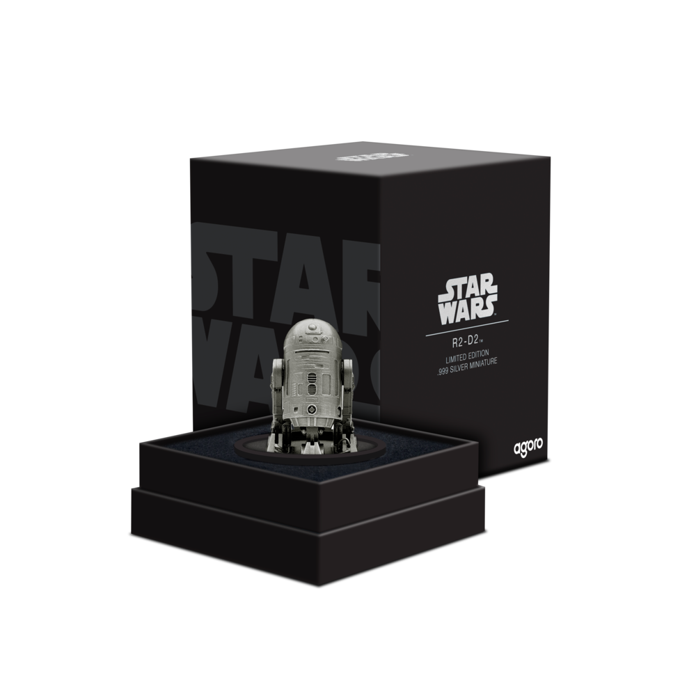 2024 Star Wars: R2-D2 - Pure Silver Miniature