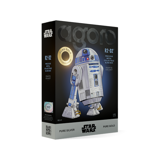 2026 $1 Star Wars: R2-D2 - Pure Silver Coin Blind Box