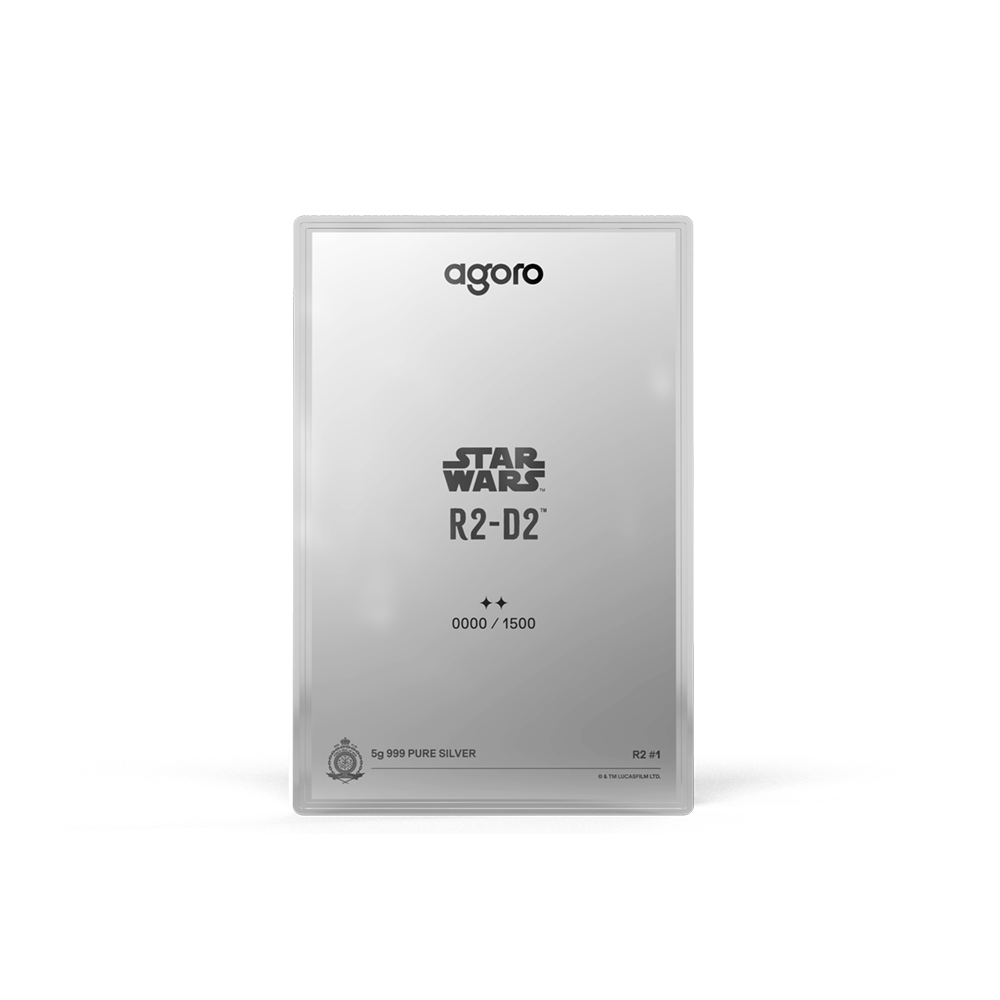 2026 $1 Star Wars: R2-D2 - Pure Silver Coin Blind Box