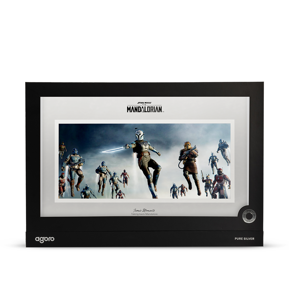 2026 $2 Star Wars™ Legends of Mandalore - Taking Back Mandalore - Pure Silver Foil