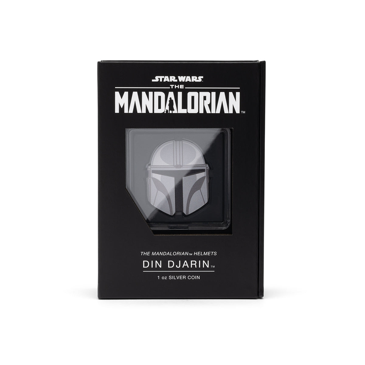 2023 $2 The Mandalorian Helmets: Din Djarin - Pure Silver Coin