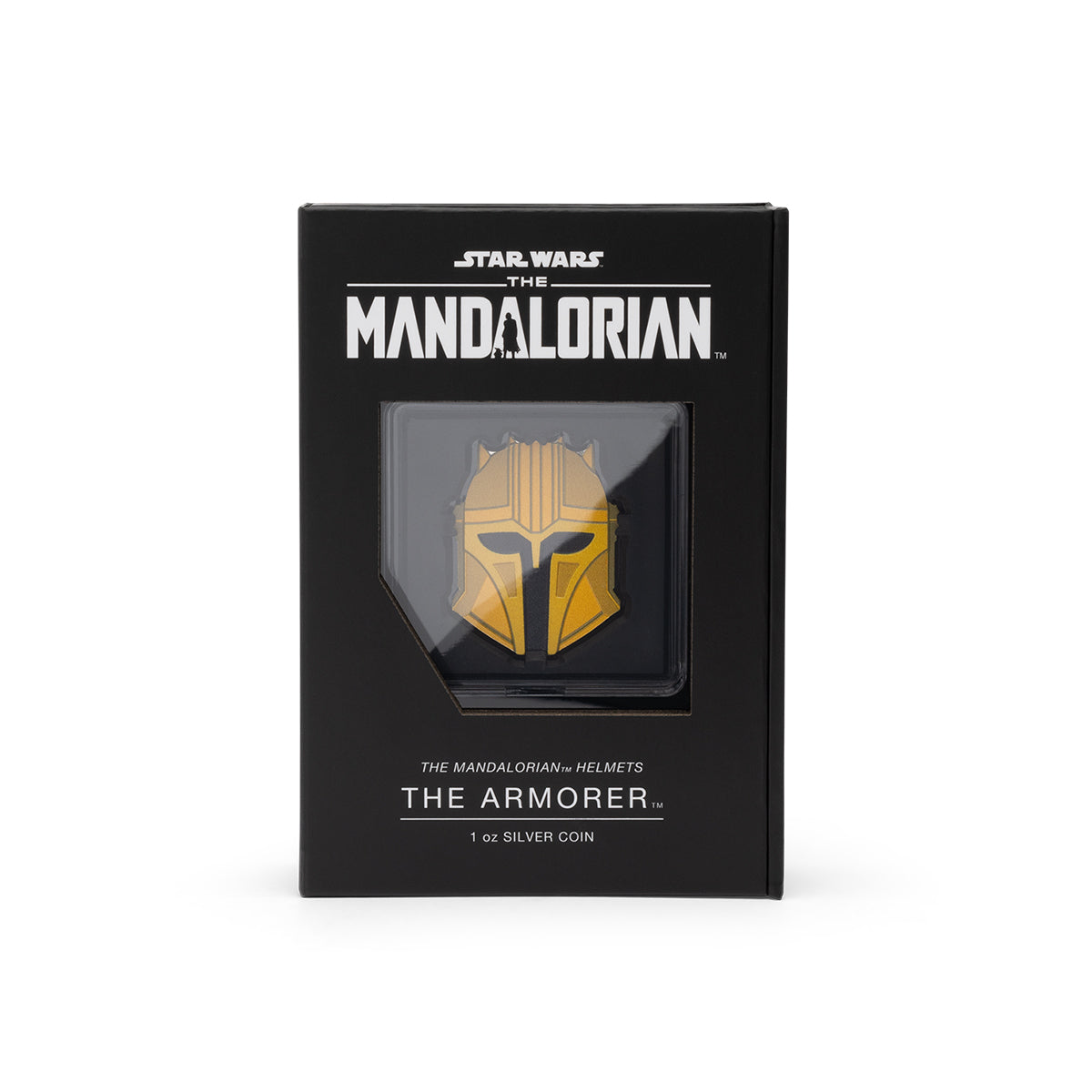 2023 $2 The Mandalorian Helmets: The Armorer - Pure Silver Coin