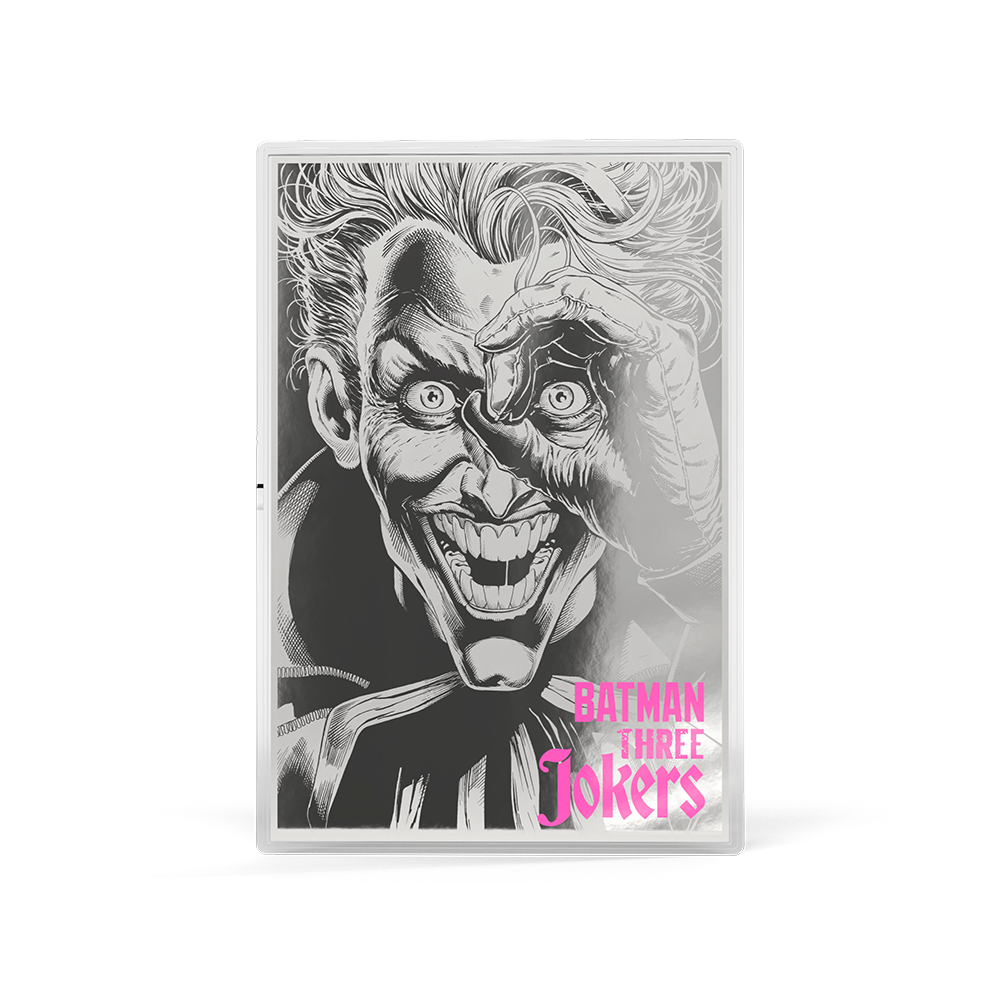 2026 $2 Batman Three Jokers: The Comedian - Pure Silver Foil