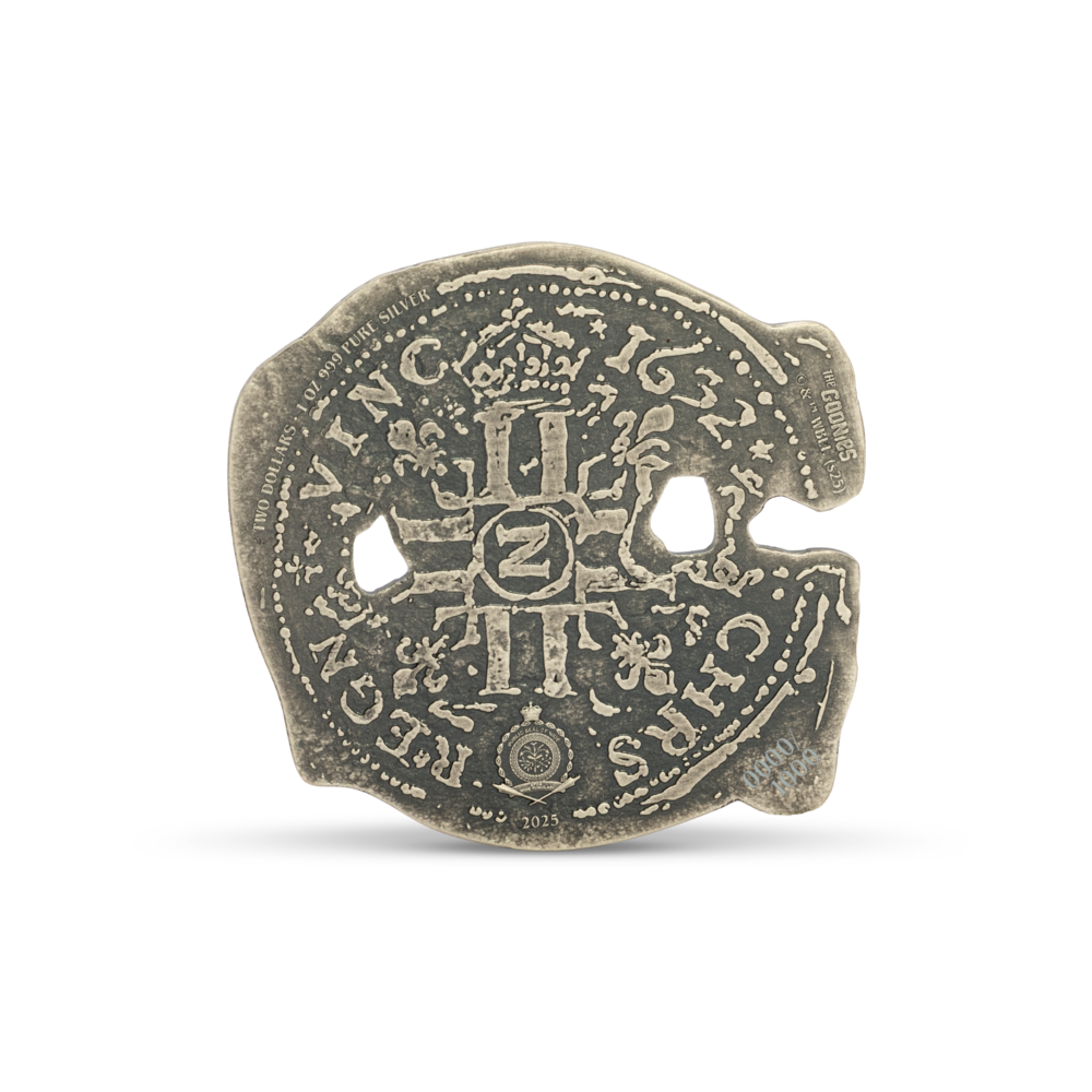2025 $2 The Goonies: Spanish Doubloon - Pure Silver Coin