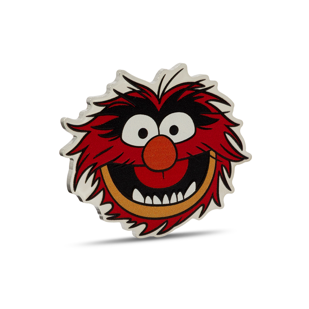 2025 $2 The Muppets 70th Anniversary Series: Animal - Pure Silver Coin