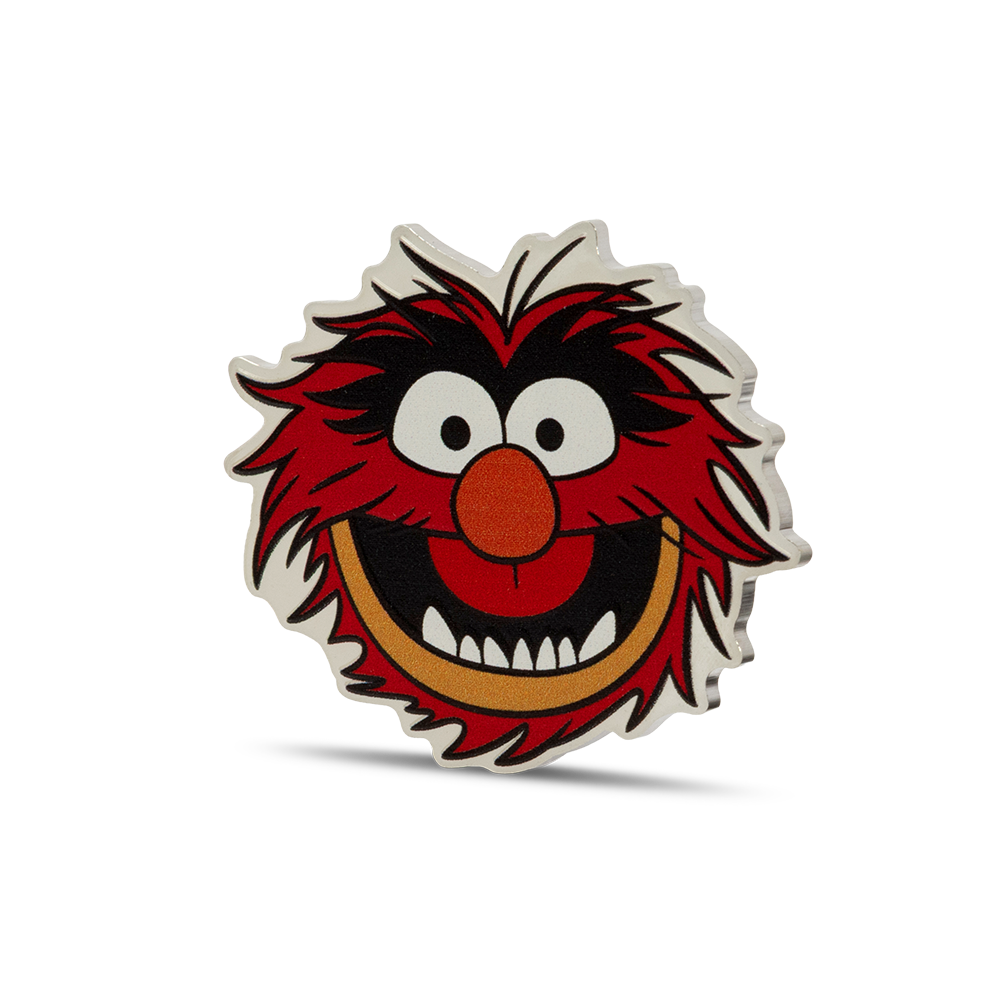 2025 $2 The Muppets 70th Anniversary Series: Animal - Pure Silver Coin