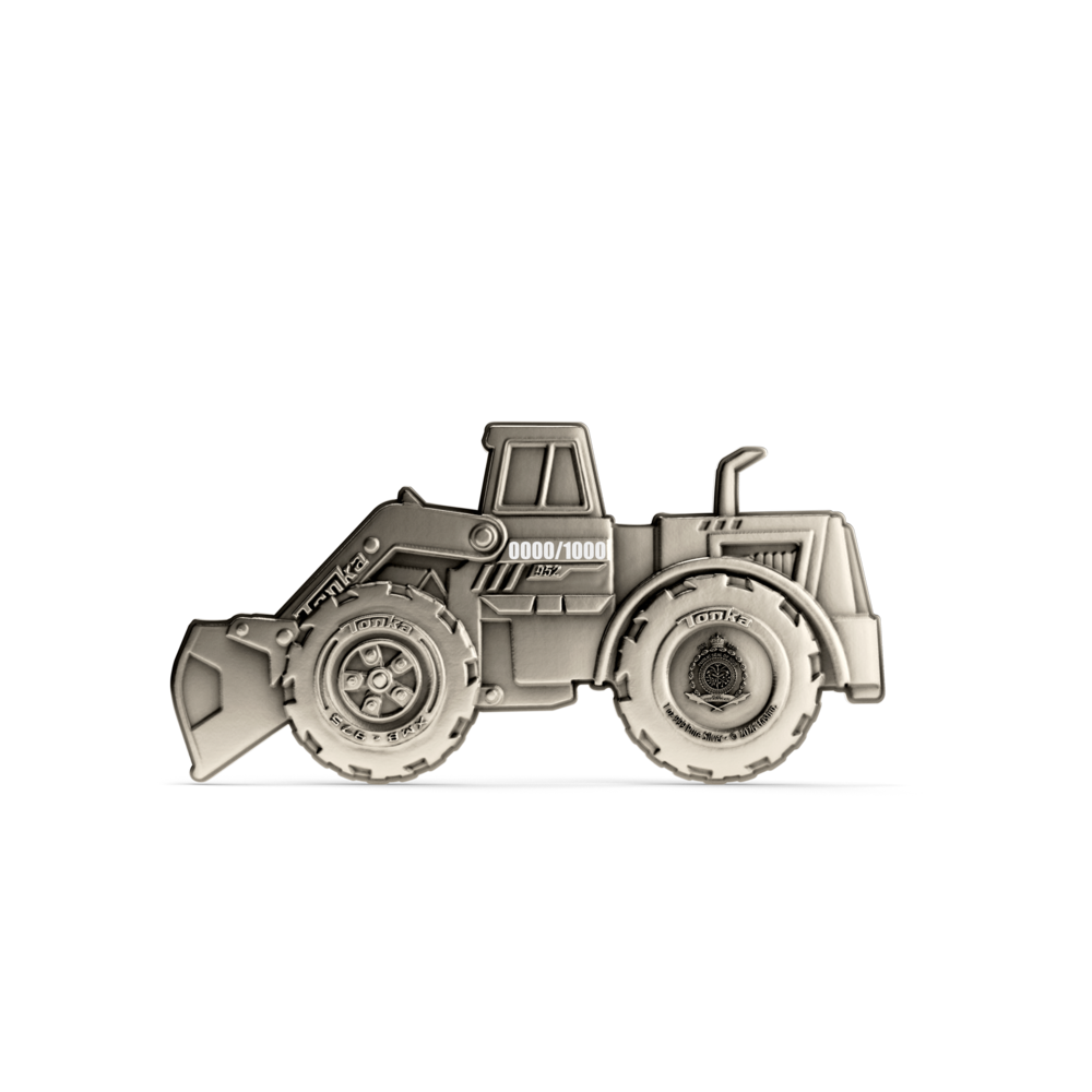2026 $2 Tonka Trucks: Front Loader - Pure Silver Coin