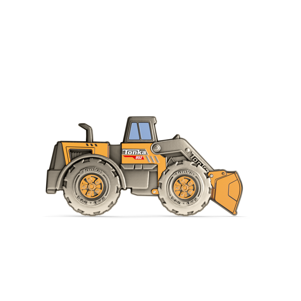 2026 $2 Tonka Trucks: Front Loader - Pure Silver Coin