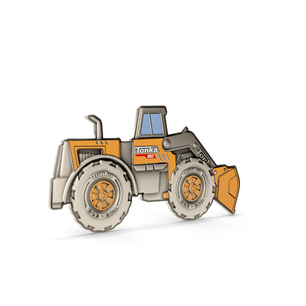 2026 $2 Tonka Trucks: Front Loader - Pure Silver Coin