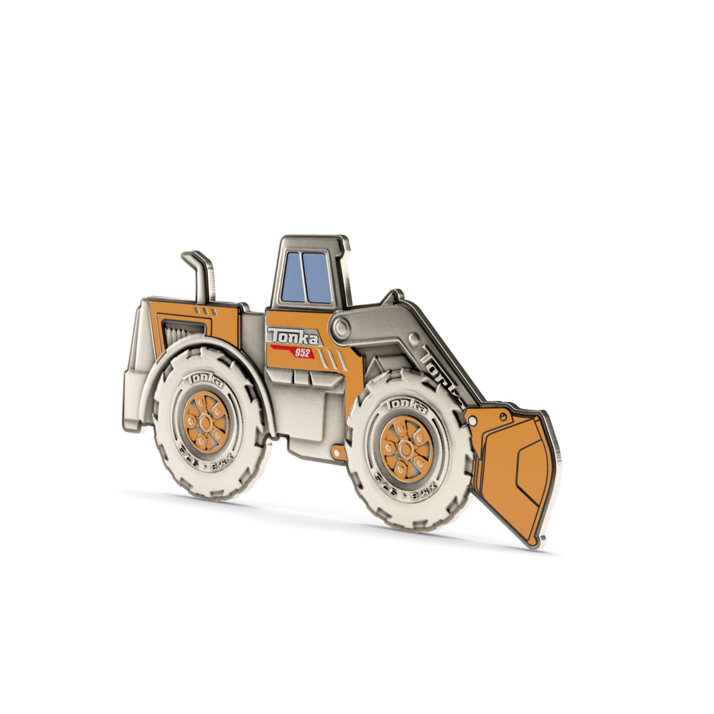2026 $2 Tonka Trucks: Front Loader - Pure Silver Coin