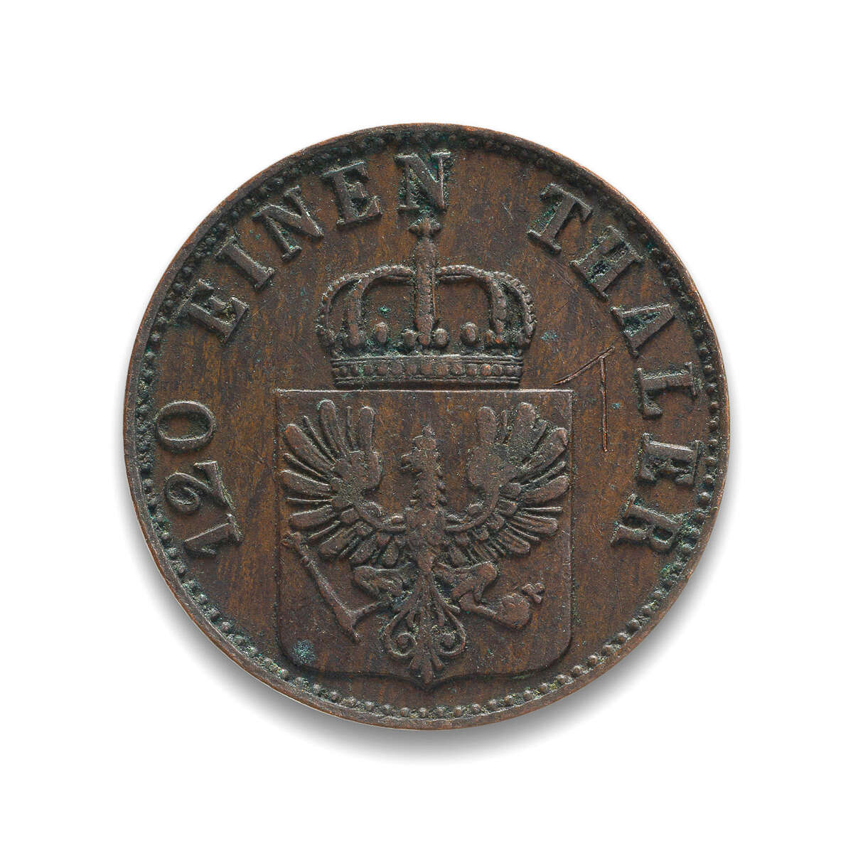 Germany 3 Pfenning 1859A MS-60