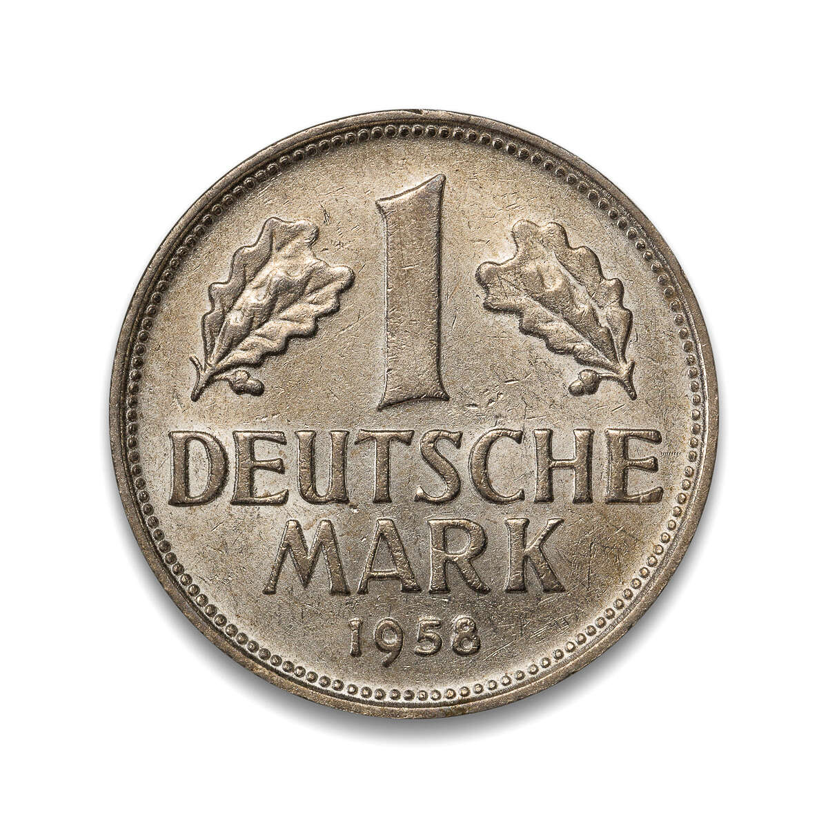 Germany 1 Mark 1958F EF-45