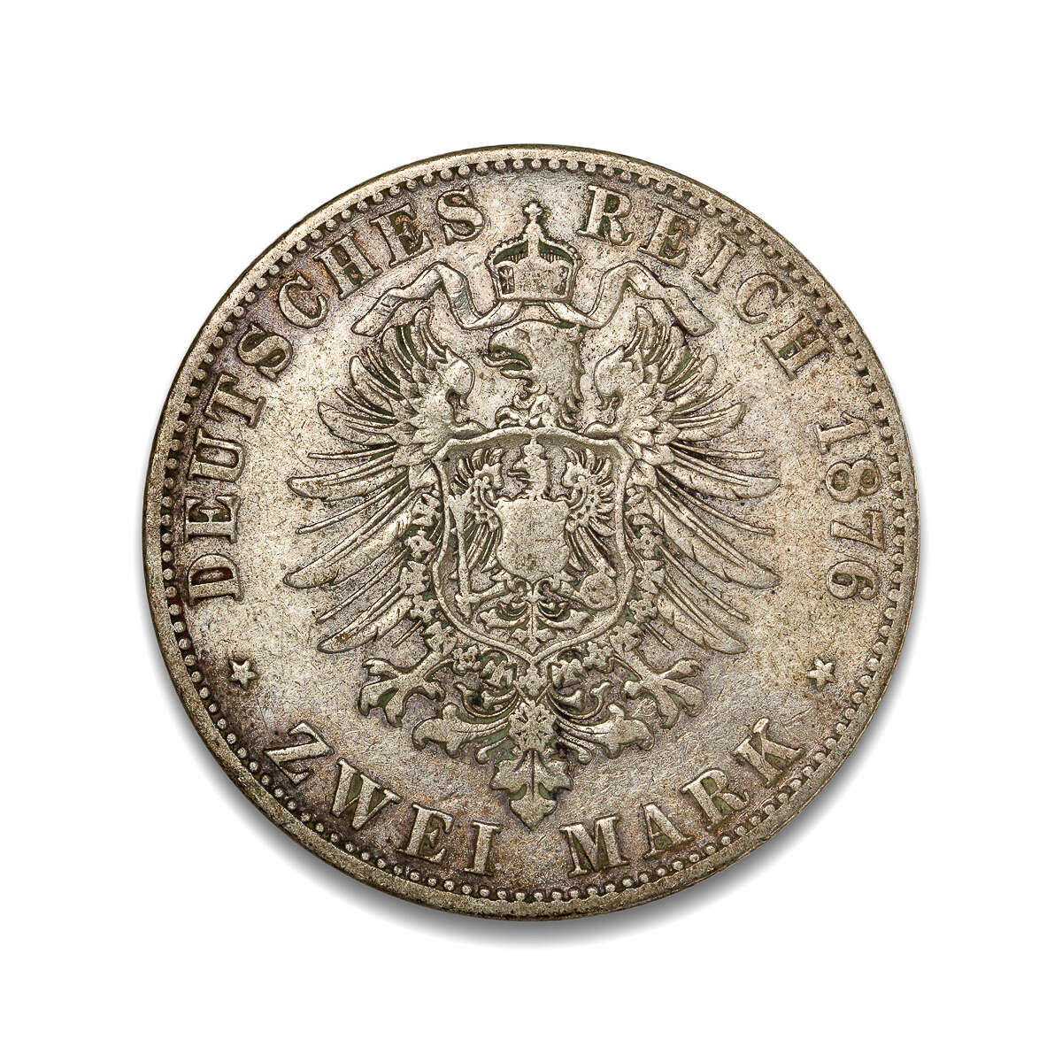 Germany 2 Mark 1876D VF-20