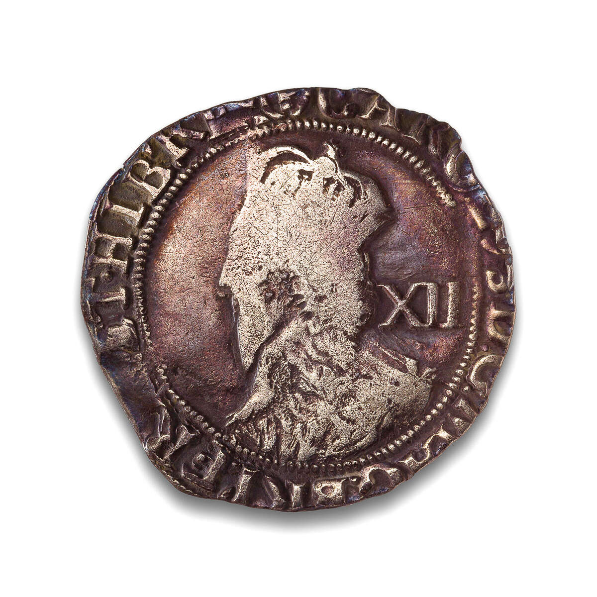 England Shilling 1643 F-15