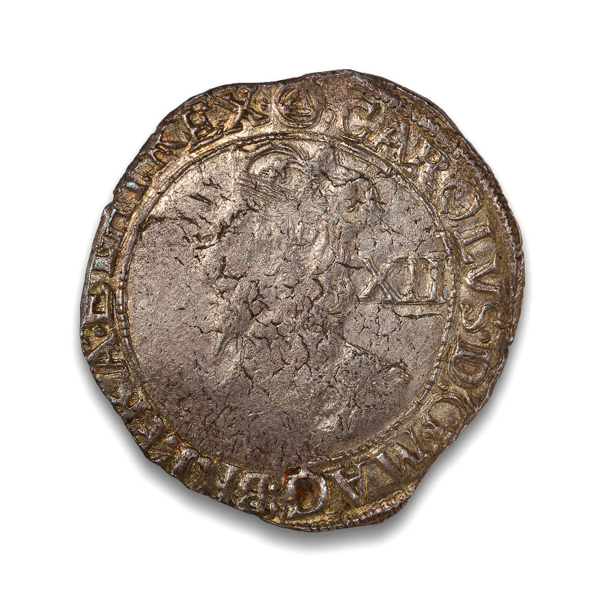 England Shilling 1641 VF-20