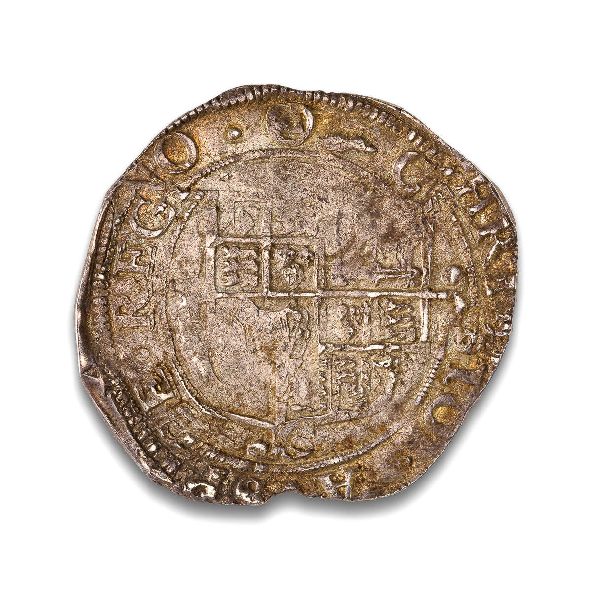 England Shilling 1641 VF-20