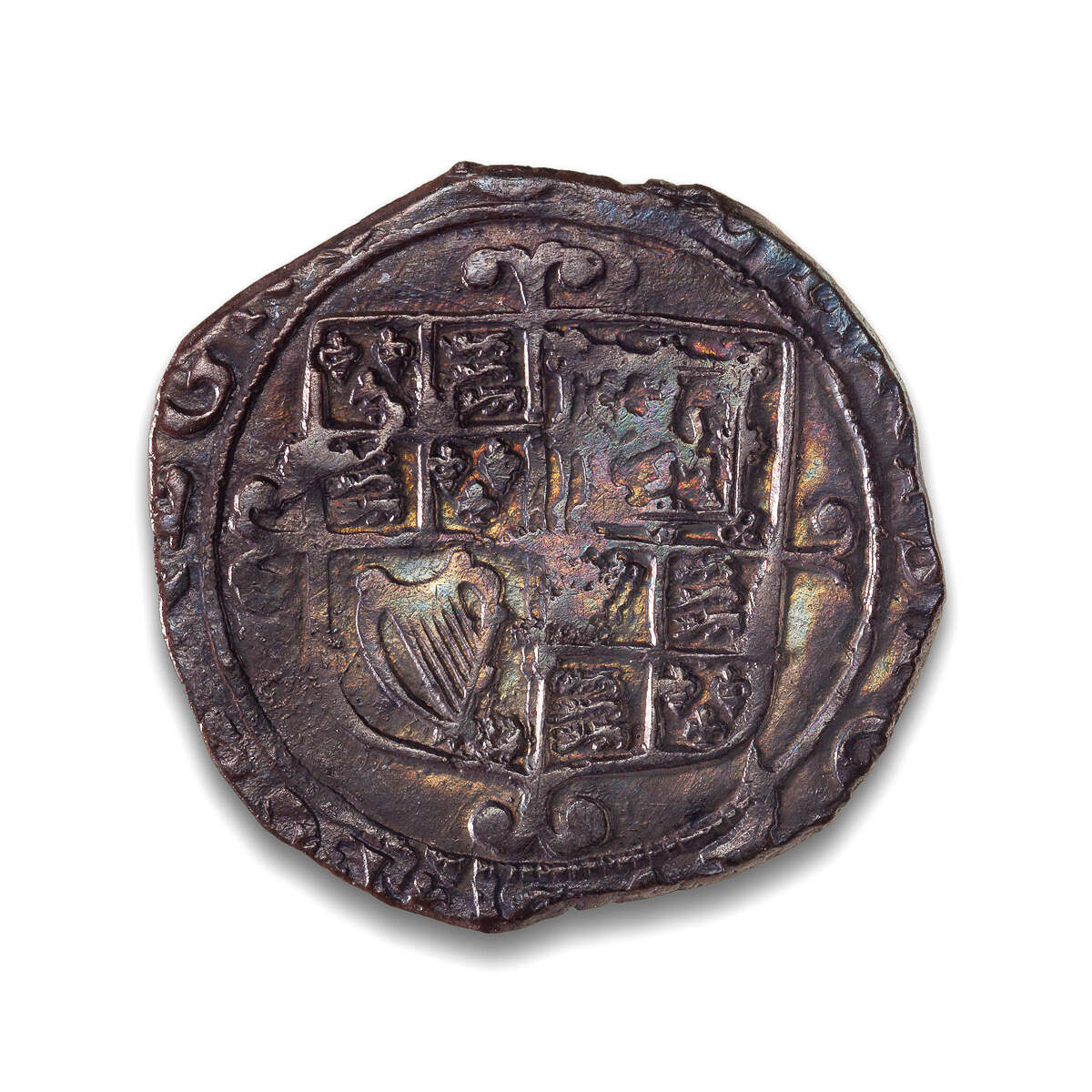 England Shilling 1638 F-15