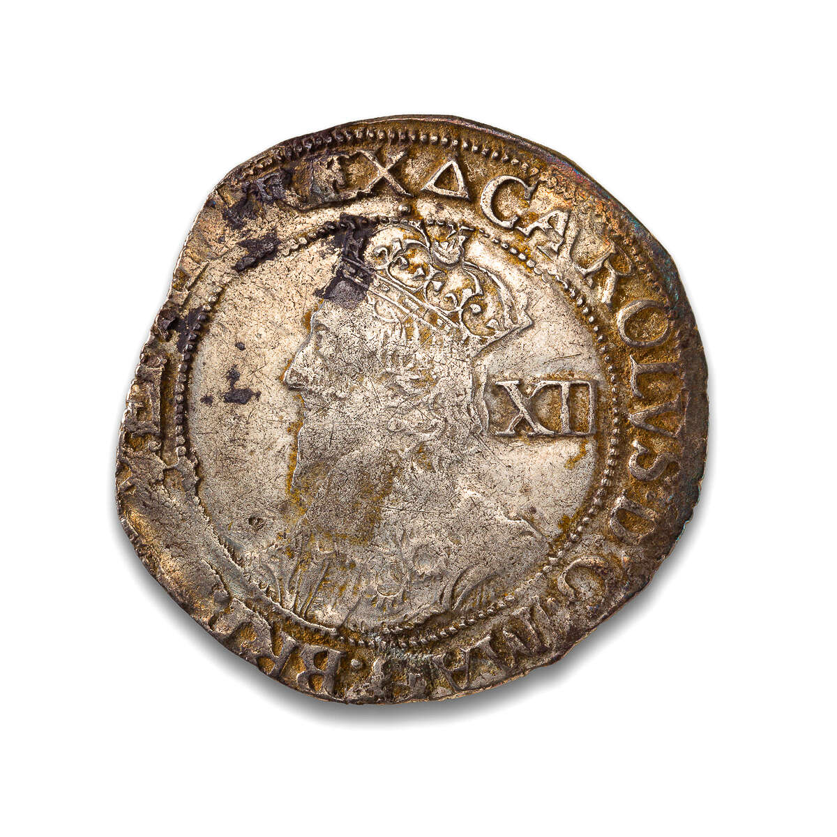 England Shilling 1638 F-15