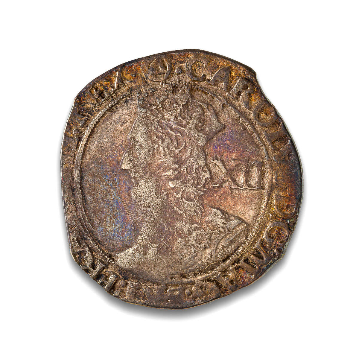 England Shilling 1641 VF-20