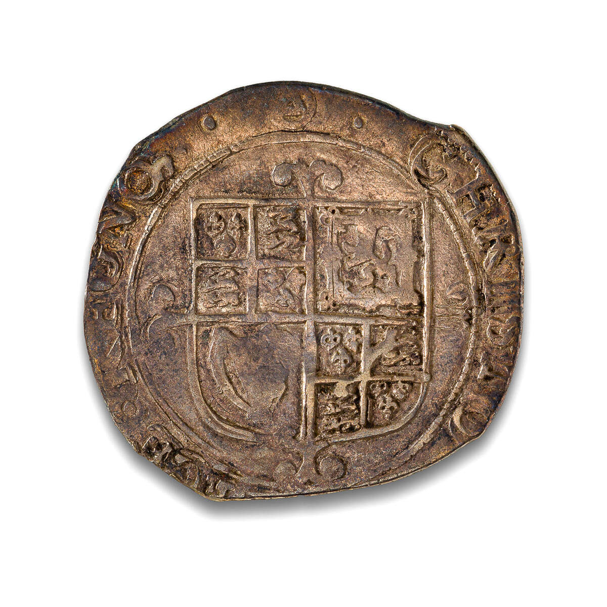 England Shilling 1641 VF-20