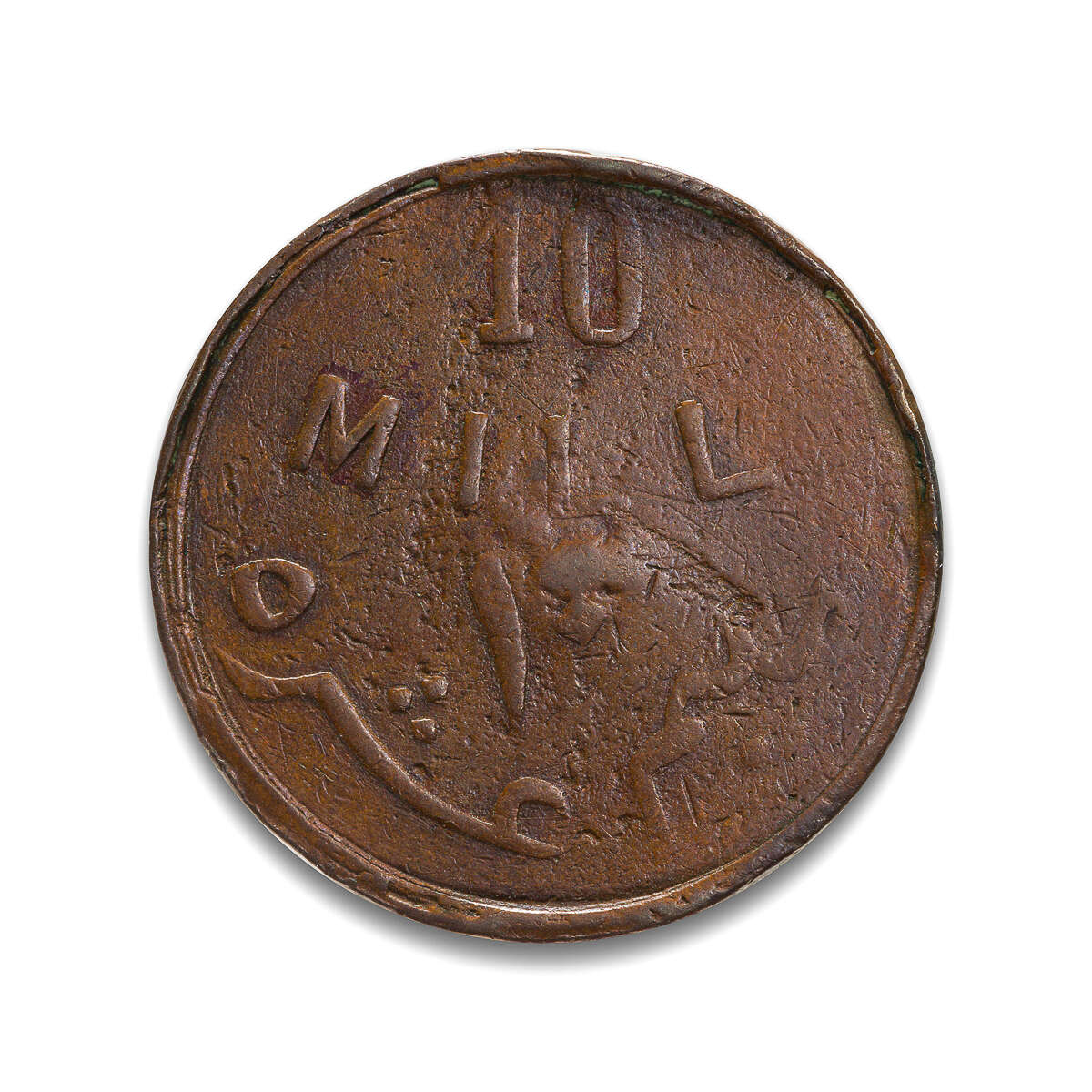 Italy 10 Millieme 1920 VF-20