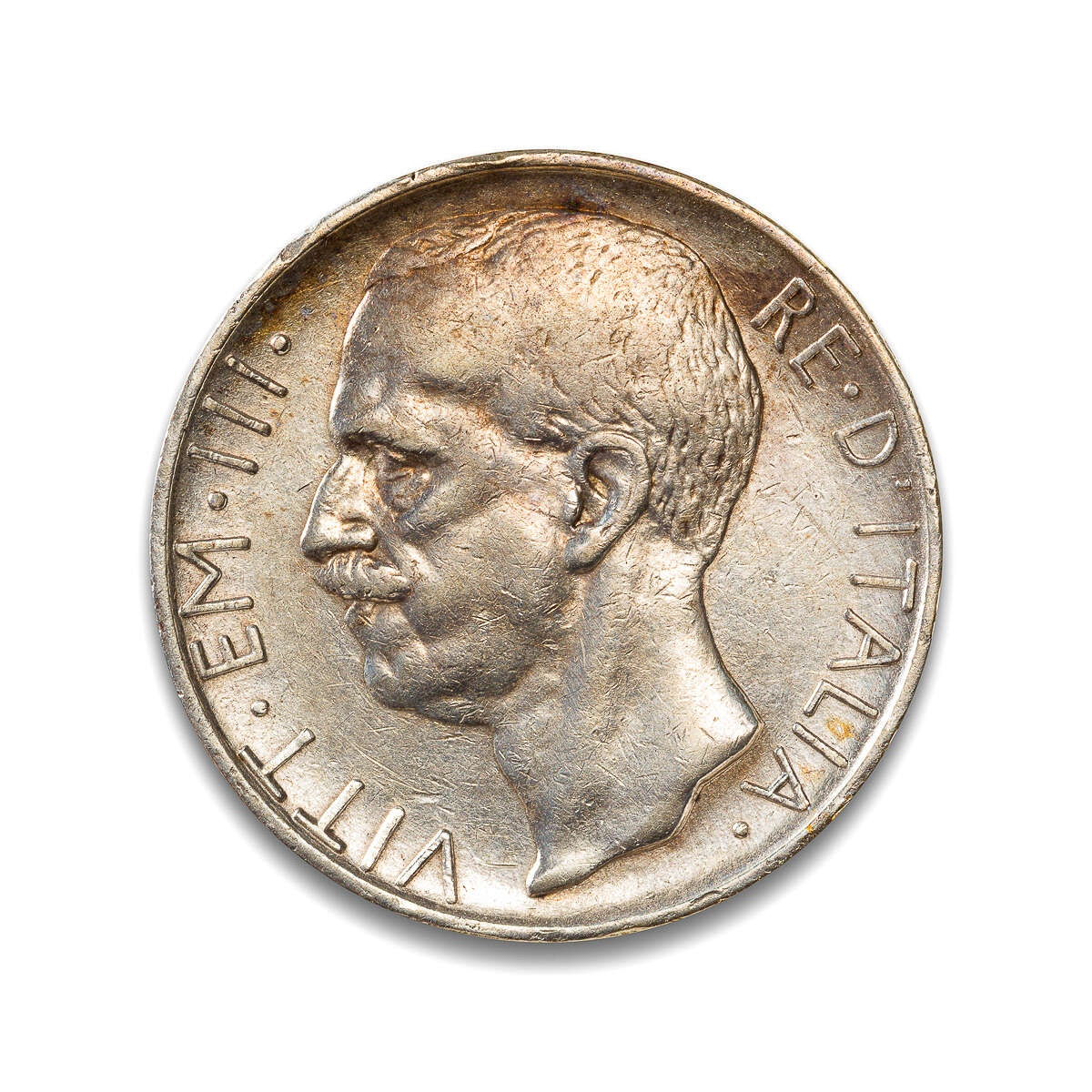 Italy 10 Lire 1928 VF-30