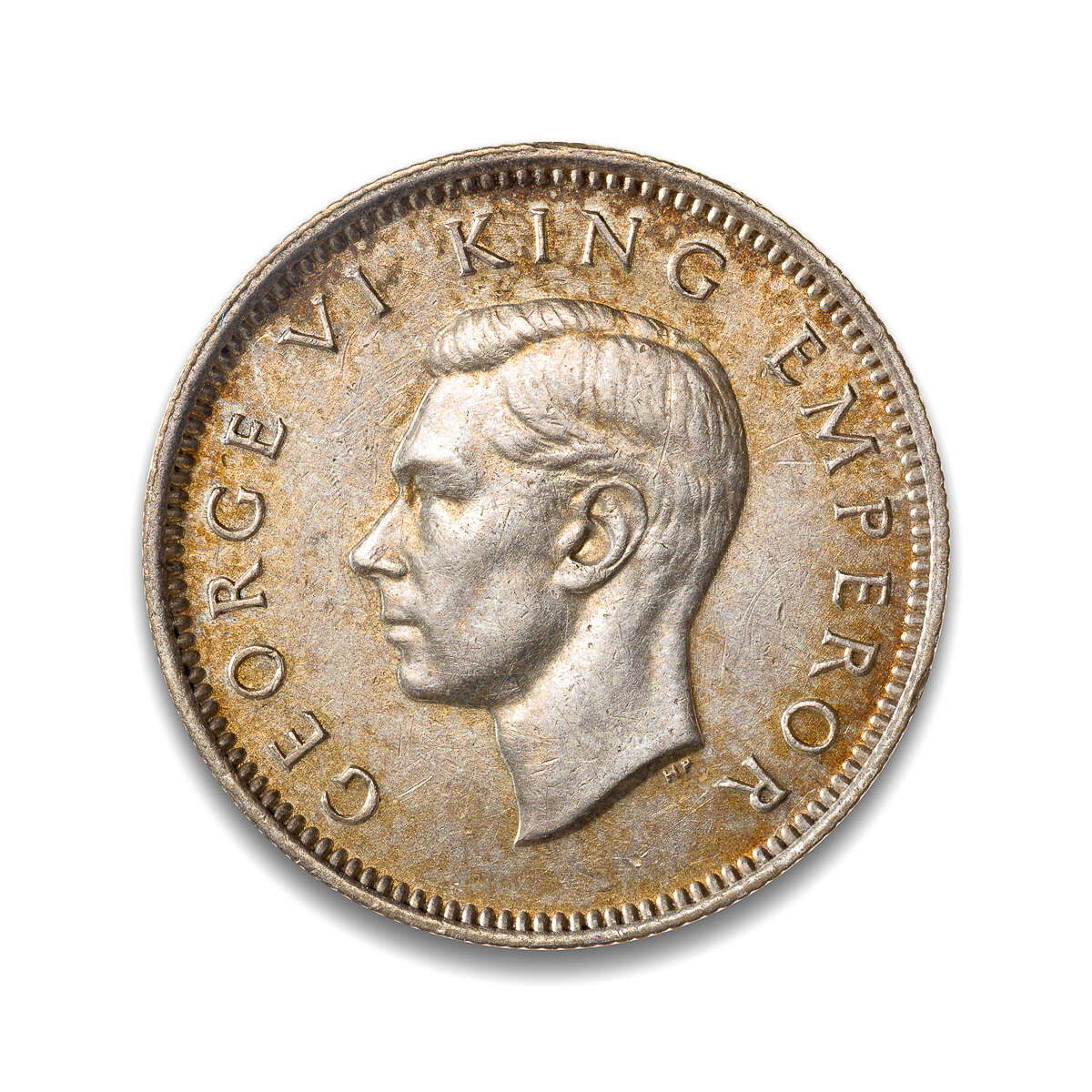 New Zealand Sixpence 1941 George VI EF-40