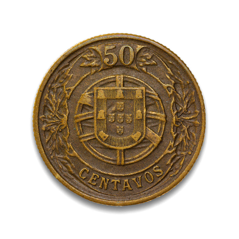 Portugal 50 Centavos 1924 EF-40