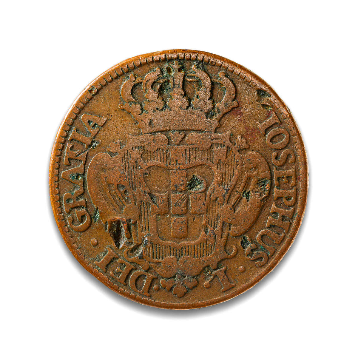 Portugal 10 Reis 1761 VF-20