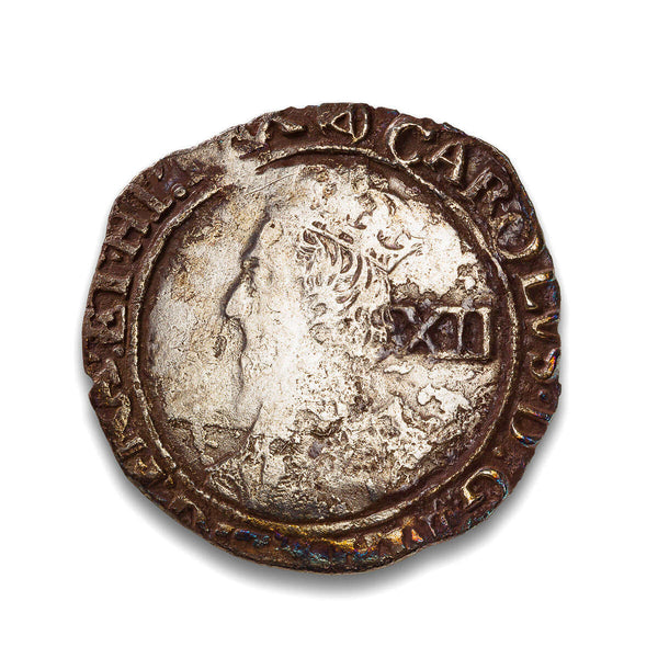 England Shilling 1641 Charles I VF-20