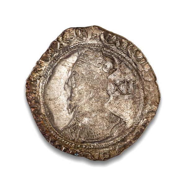 England Shilling 1644 Charles I VF-20