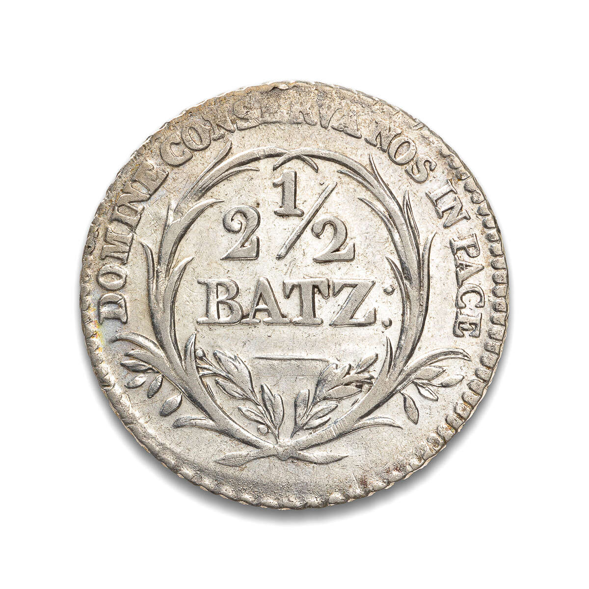 Swiss Cantons 2 1/2 Batzen 1815 EF-40