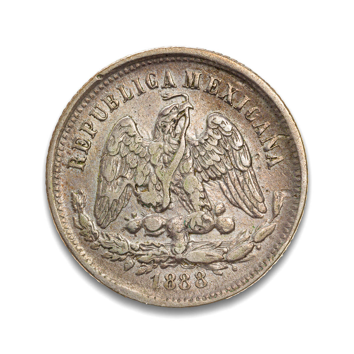 Mexico 25 Centavos 1888 EF-40