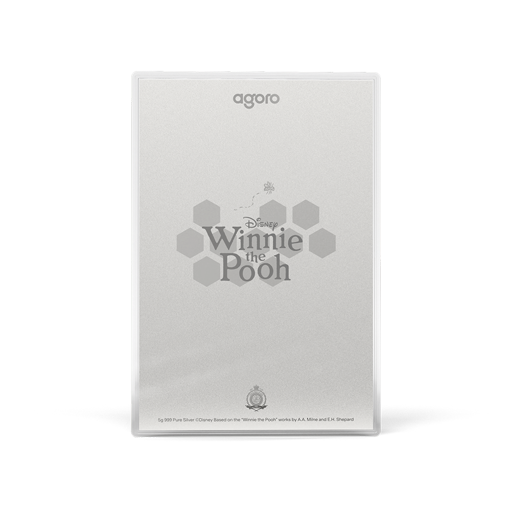 2026 $1 Disney Winnie the Pooh: Winnie & Piglet - Pure Silver Foil