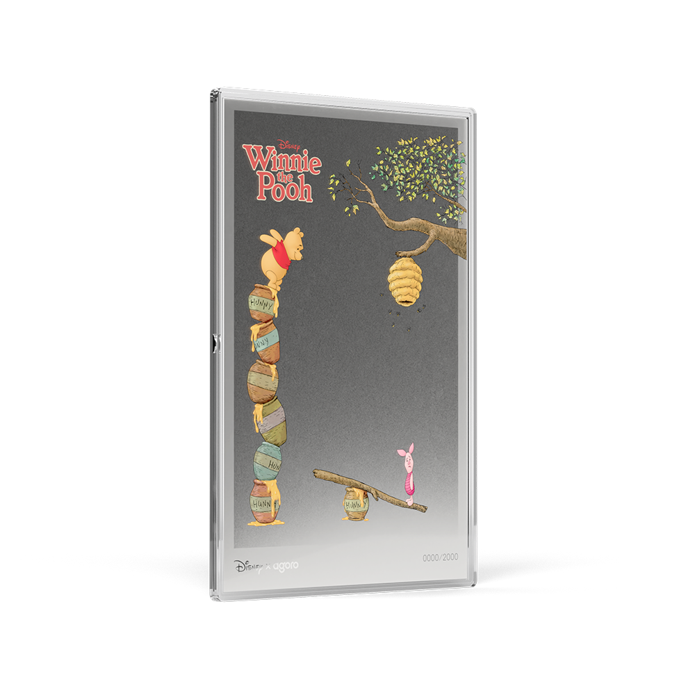 2026 $1 Disney Winnie the Pooh: Winnie & Piglet - Pure Silver Foil