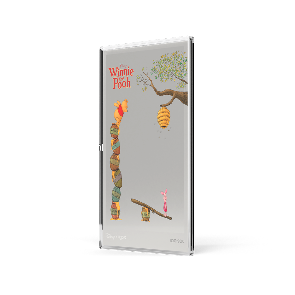 2026 $1 Disney Winnie the Pooh: Winnie & Piglet - Pure Silver Foil