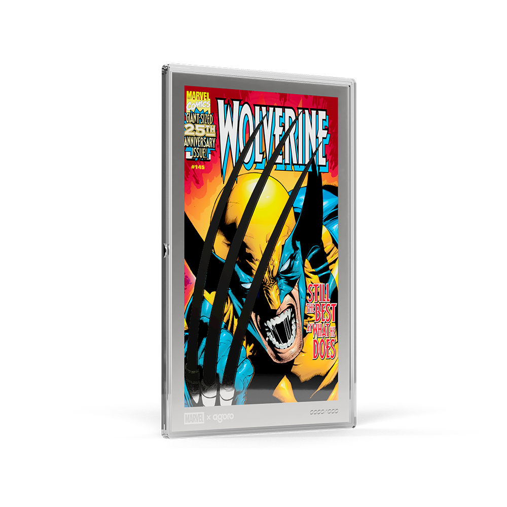 2026 $2 Marvel Wolverine Comic Covers: Wolverine #145 - Pure Silver Foil