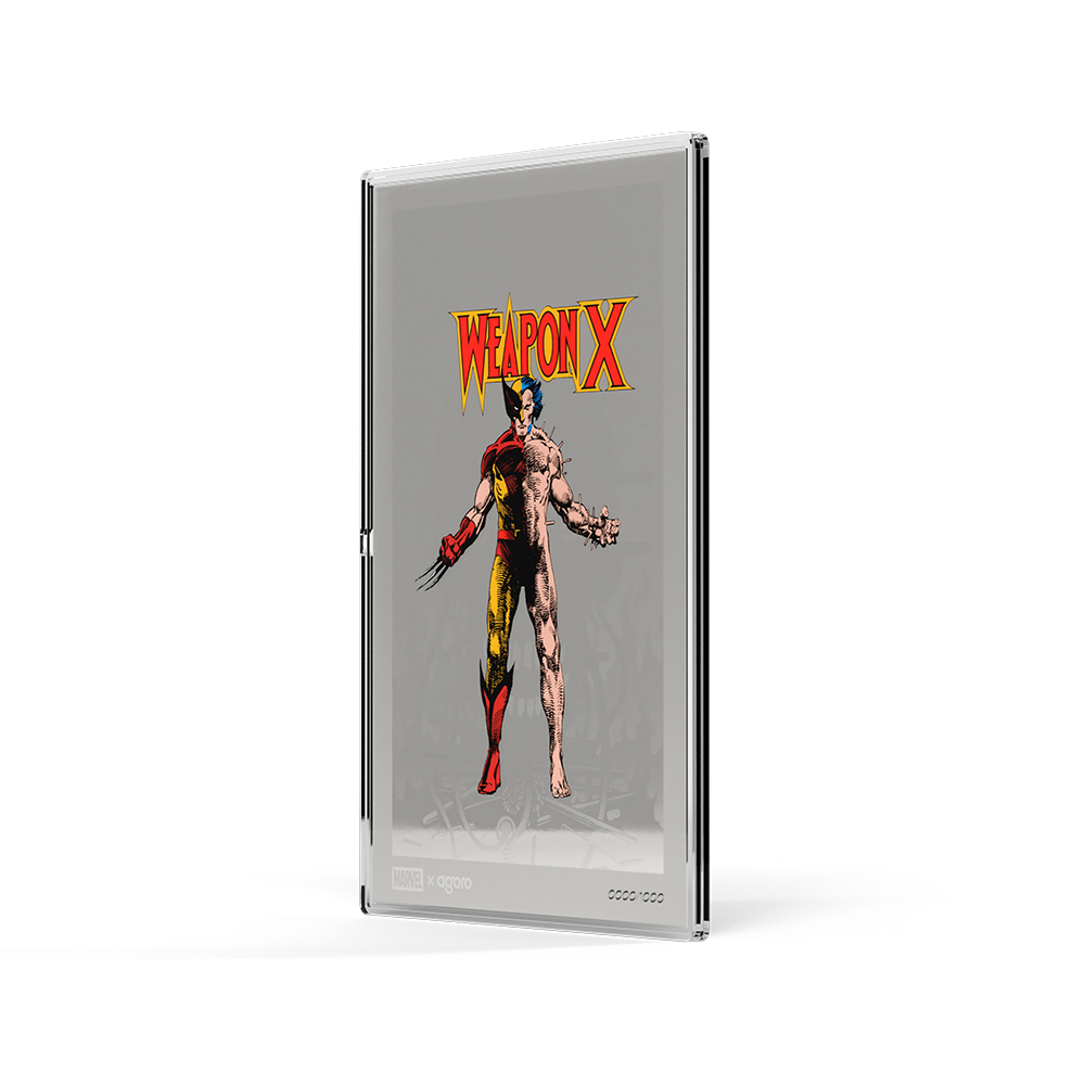 2026 $2 Marvel Wolverine Comic Covers: Wolverine Weapon X #72 - Pure Silver Foil