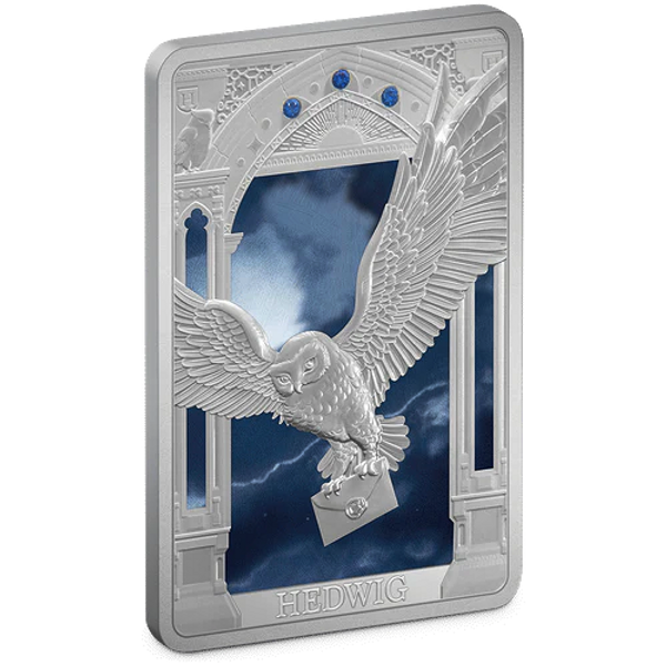 2023 $2 Harry Potter Magical Creatures: Hedwig - Pure Silver Coin