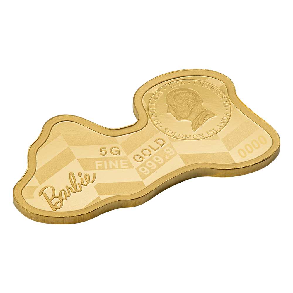 Barbie - 5g Pure Gold Bar